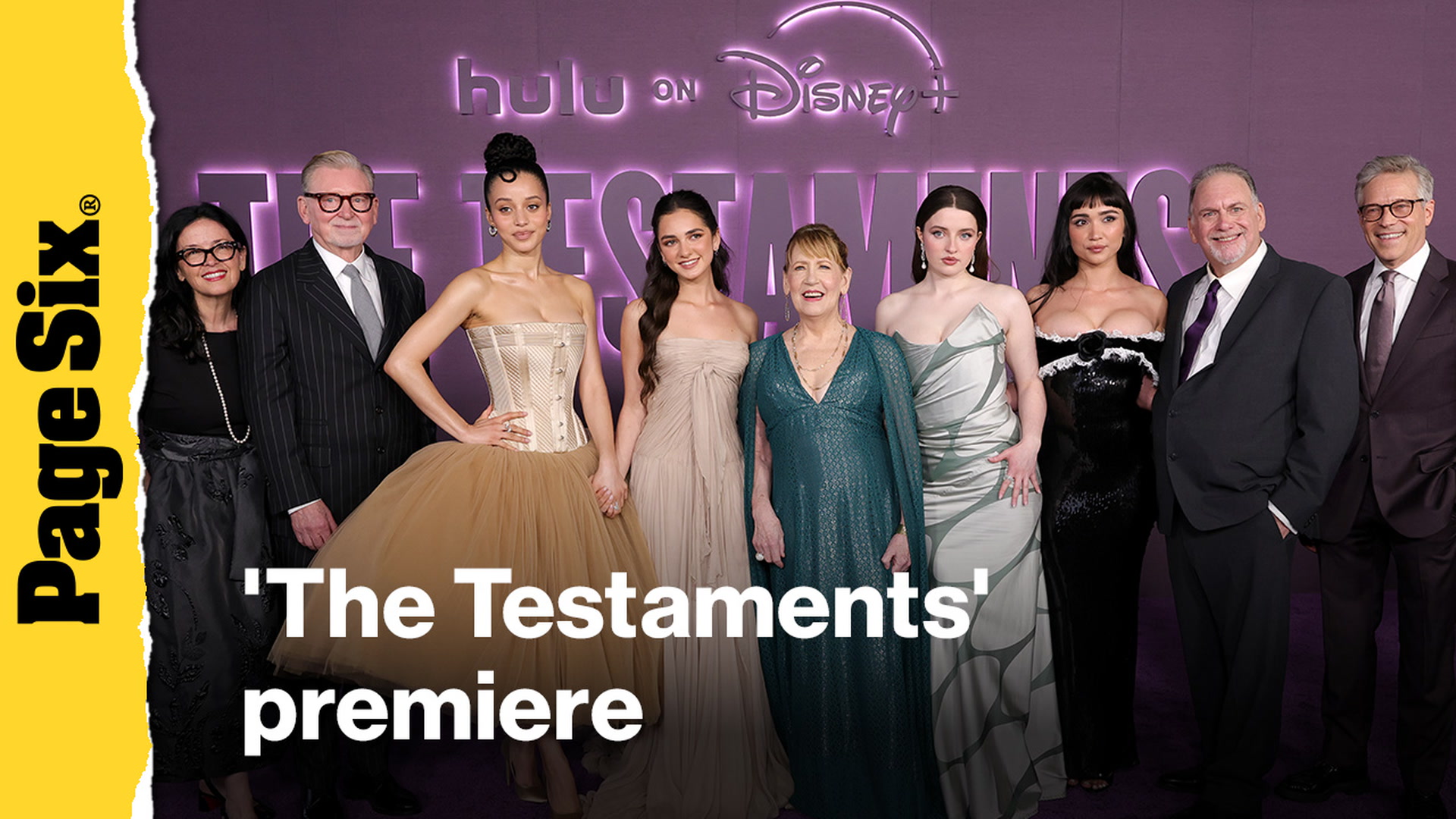 Video thumbnail for Chase Infiniti, Lucy Halliday, Rowan Blanchard, and more attend 'The Testaments' premiere