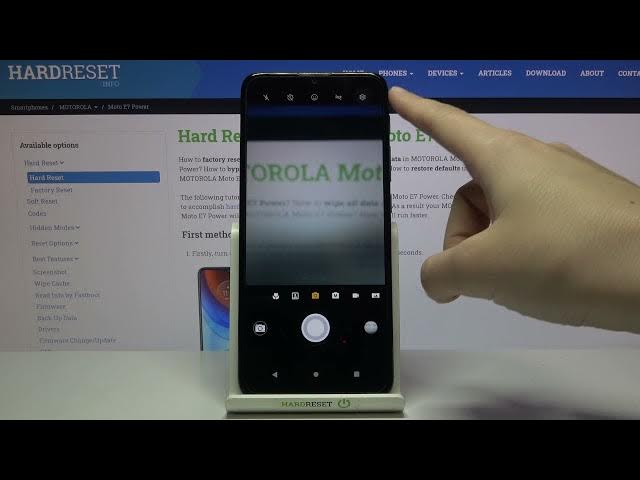 Video thumbnail for Turn Off Camera Sounds on MOTOROLA Moto E7 Power – Enable Camera Features