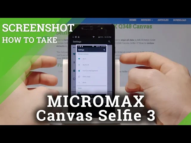 Video thumbnail for MICROMAX Canvas Selfie 3 HOW TO TAKE SCREENSHOT
