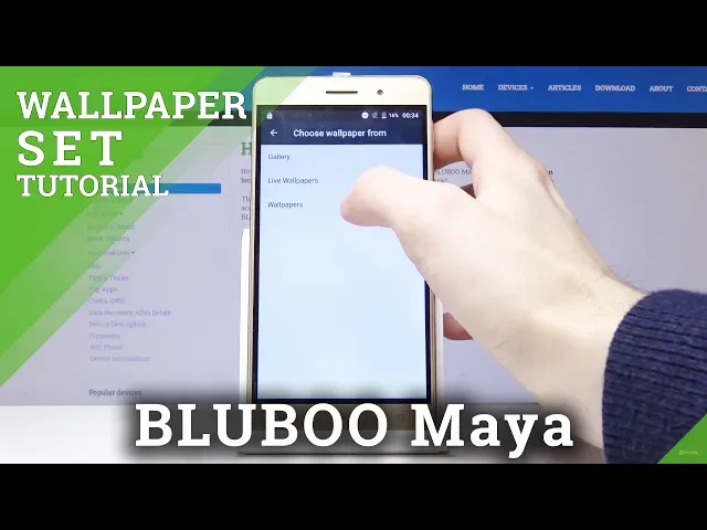 Video thumbnail for How to Change Wallpaper in BLUBOO Maya – Desktop Update