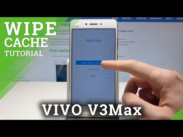 Video thumbnail for Wipe Cache Partition in VIVO V3Max - Refresh System