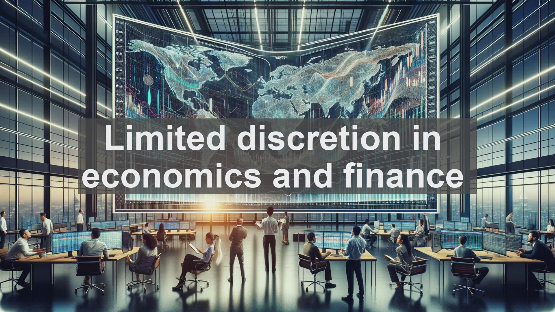 'Video thumbnail for Limited discretion in economics and finance'