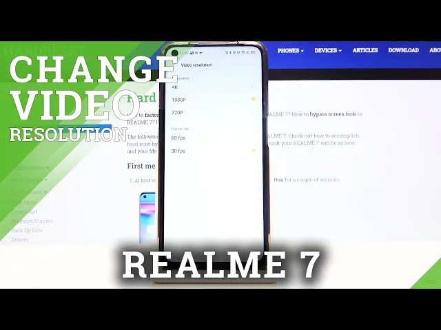 Video thumbnail for How to Change Video Resolution in REALME 7 – Video High Quality