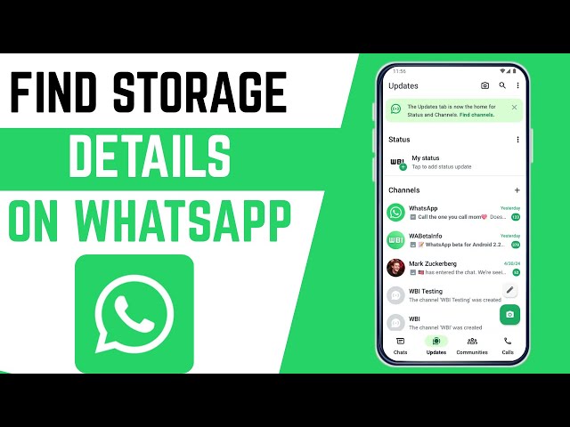 Video thumbnail for How To Find WhatsApp Storage Details
