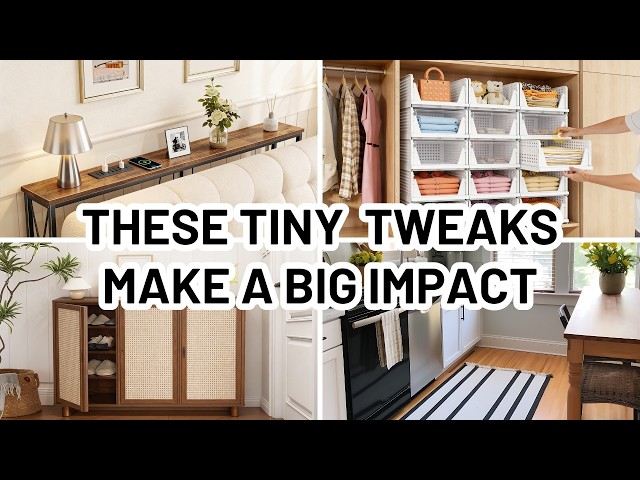 Video thumbnail for 6 Small Home Changes That Make a Big Difference