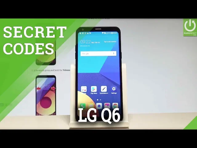 Video thumbnail for Secret Codes LG Q6 - Tricks / Hidden Mode / Secret Options