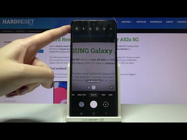 Video thumbnail for HOW TO Scan QR Codes on SAMSUNG Galaxy A52s 5G - Find QR Scanner
