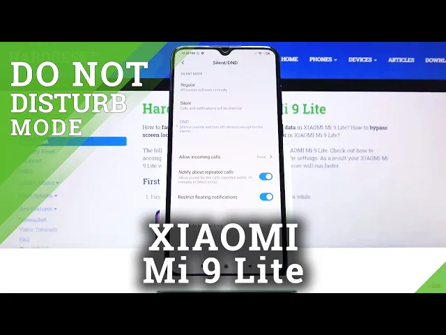 Video thumbnail for How to Activate DND Mode in XIAOMI Mi 9 Lite – DND Mode