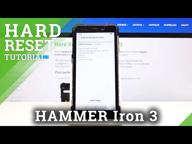 Video thumbnail for How to Factory Reset Hammer Iron 3 – Wipe All Personal Data