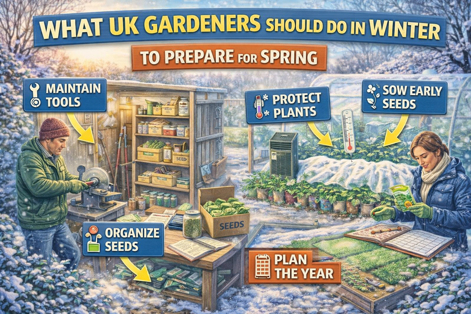 Video thumbnail for What UK Gardeners Should Do in Winter to Prepare for Spring