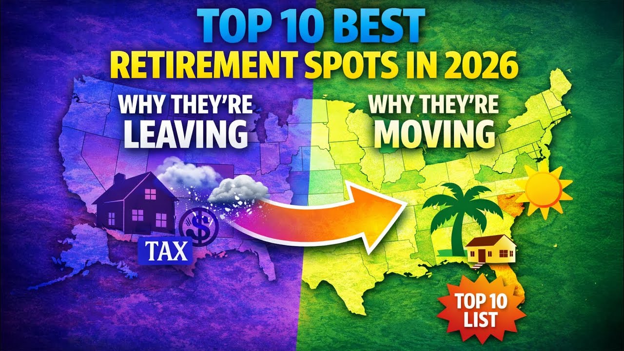 Video thumbnail for Top 10 Best Retirement Spots in 2026