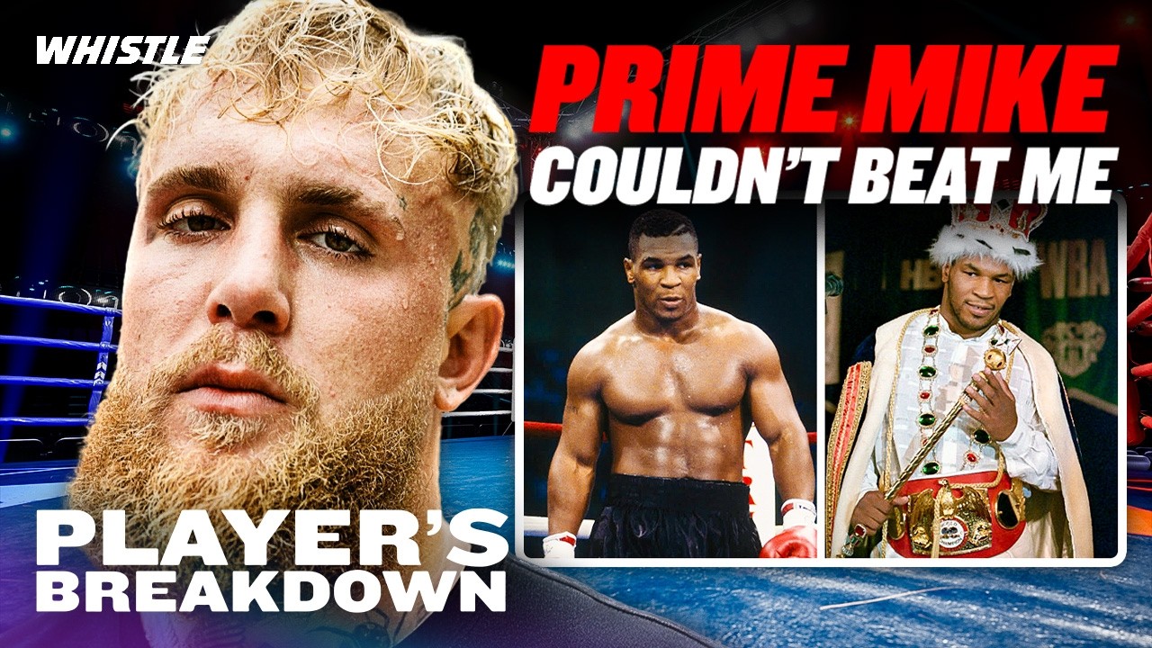 Video thumbnail for "I Hope Mike Tyson Bites My Ear Off" Jake Paul Is Ready For War With Mike Tyson