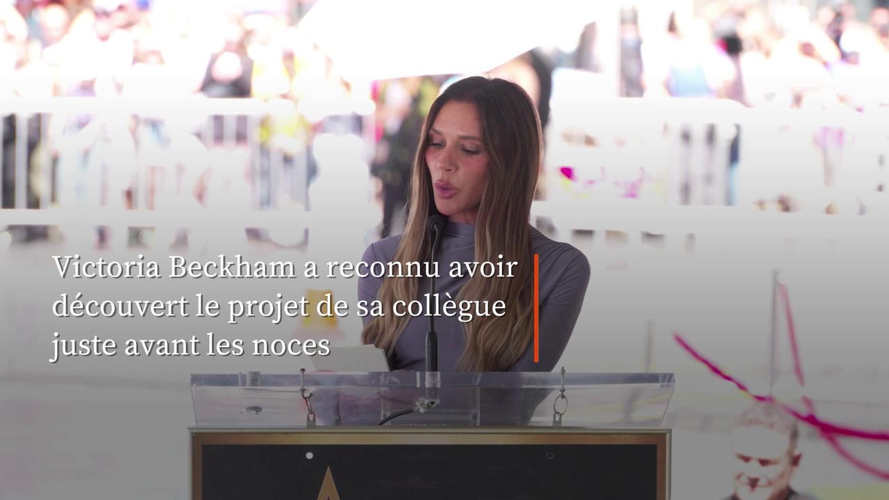 Video thumbnail for Le clin d'œil de Mel C à Victoria Beckham pour son mariage.