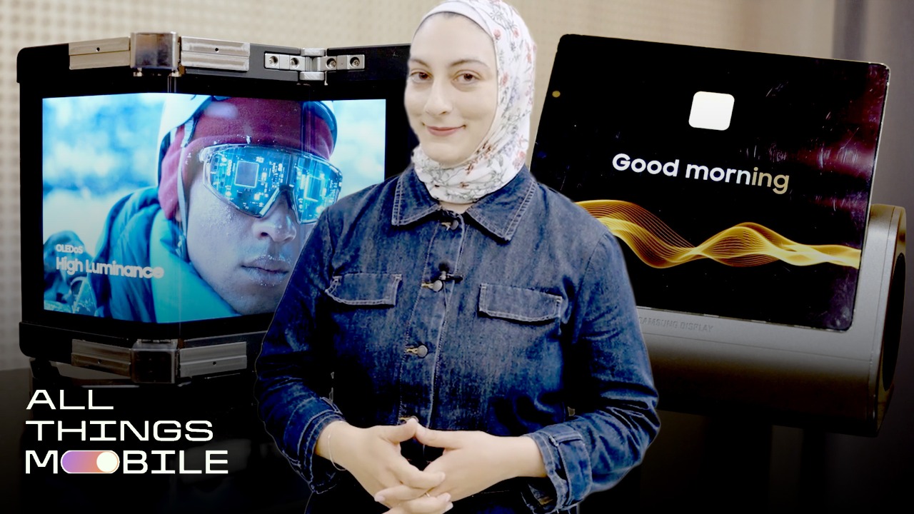 Video thumbnail for A rare look inside Samsung's secret display lab: Rollable phones, foldables and more