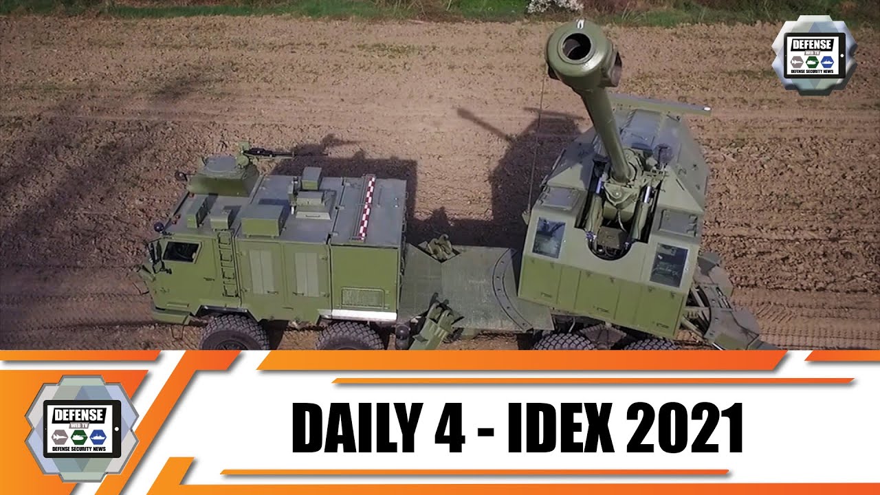 Video thumbnail for IDEX 2021 Day 4 International Land Defense Exhibition Official Online Show Daily News and Web TV
