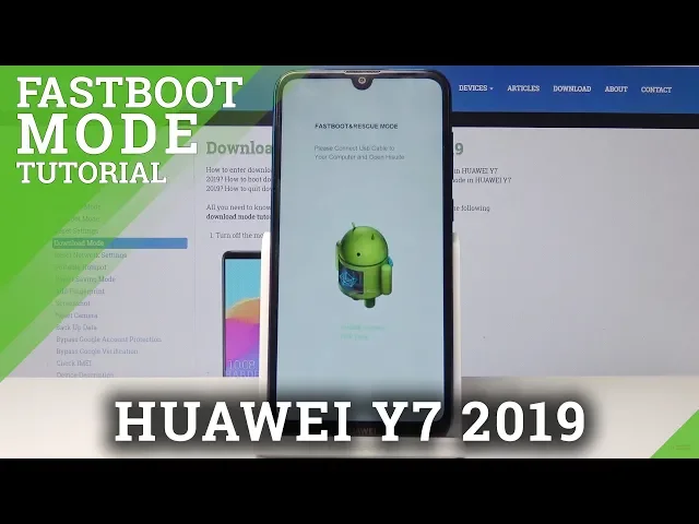 Video thumbnail for How to Enter Fastboot Mode in HUAWEI Y7 2019 - Open & Close Fastboot & Rescue Mode