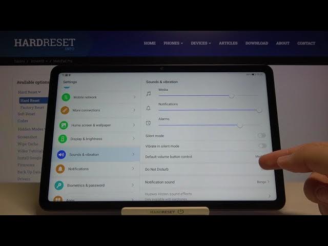 Video thumbnail for How to Find Sound Settings on Huawei MatePad 10.4 – Manage Sound Settings