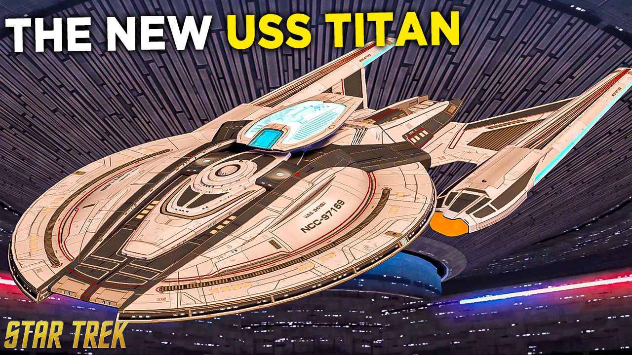 Video thumbnail for USS Titan-A Explained: Everything We Know About Star Trek's New Ship!
