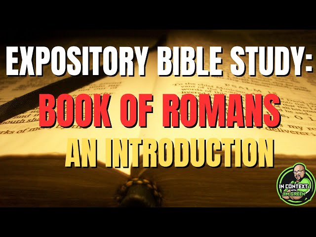 Video thumbnail for Book of Romans: Introduction