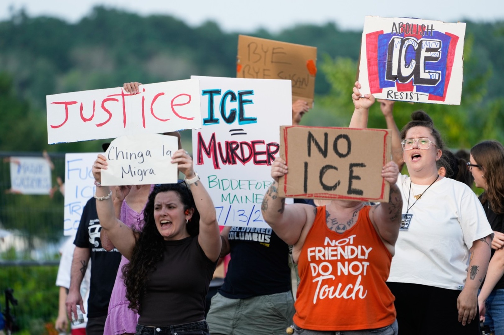 Video thumbnail for ICE officer kills motorist in Maine; the second fatality in a week