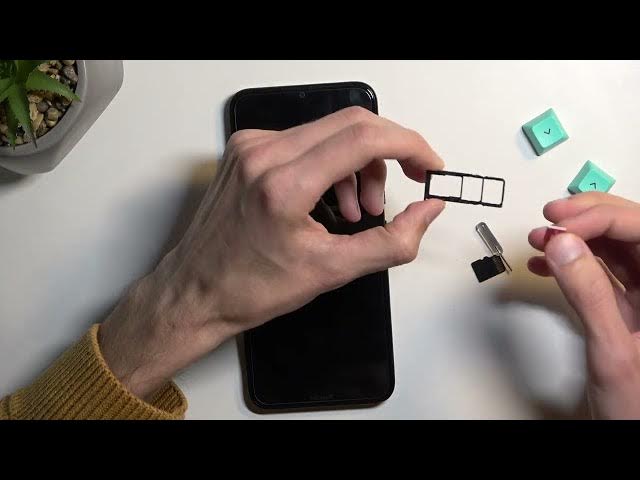 Video thumbnail for How to Insert SIM and SD Card in NOKIA C21 Plus - Set Up SIM and Memory Card