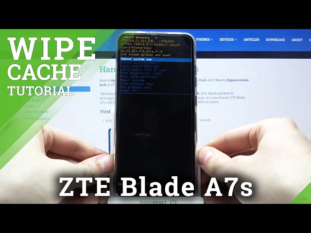 Video thumbnail for How to Wipe Cache Partition in ZTE Blade A7s – Remove Temporary Cache Files