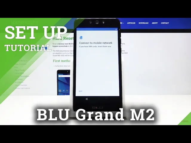 Video thumbnail for How to Set up BLU Grand M2 – Activation & Configuration Process