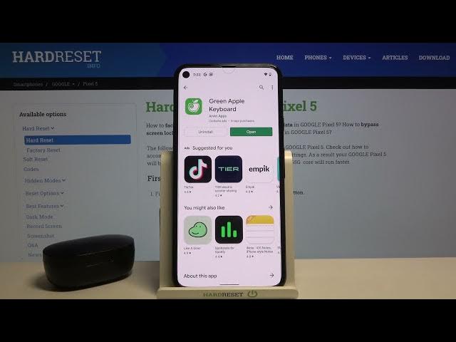 Video thumbnail for How to Install iPhone Keybaord on Google Pixel 5 – Green Apple Keyboard
