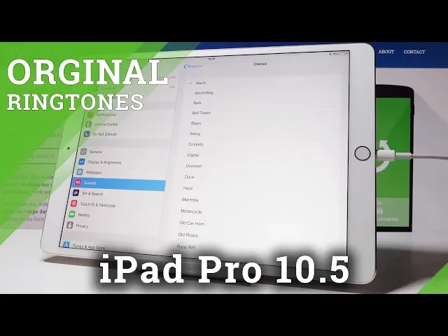 Video thumbnail for All Ringtones iPad Pro 10.5 - Change Ringtone / Ringtone Settings