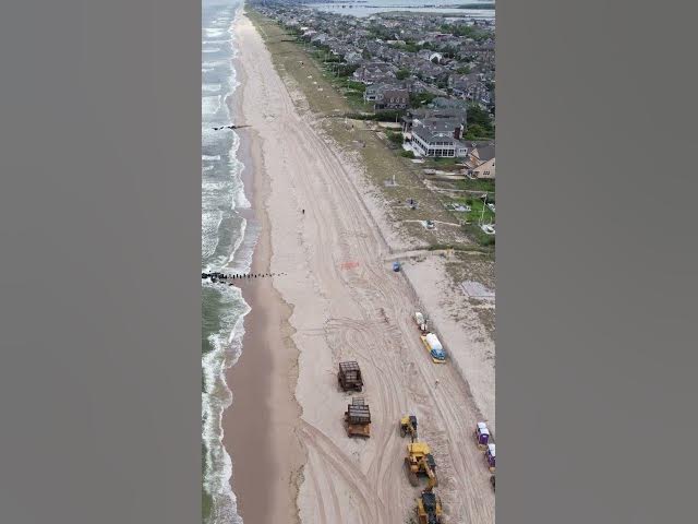 Video thumbnail for Preparing for Beach Replenishment in Bay Head