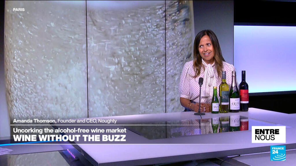 Video thumbnail for 'Liquid on lips': Noughty makes premium alcohol-free wine