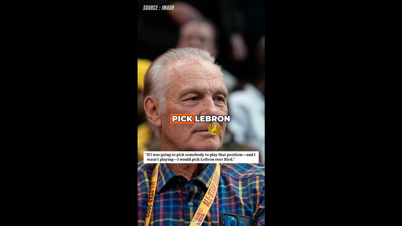 Video thumbnail for Rick Barry Picks LeBron James Over Larry Bird in GOAT Small Forward Debate