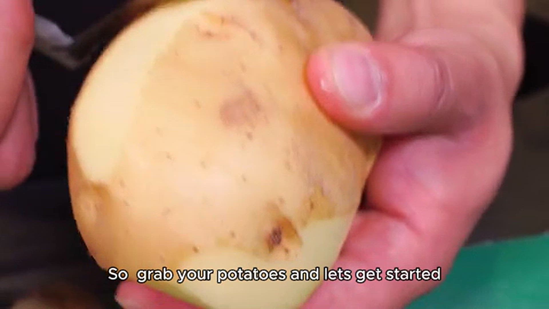 'Video thumbnail for Smashed potatoes recipe'