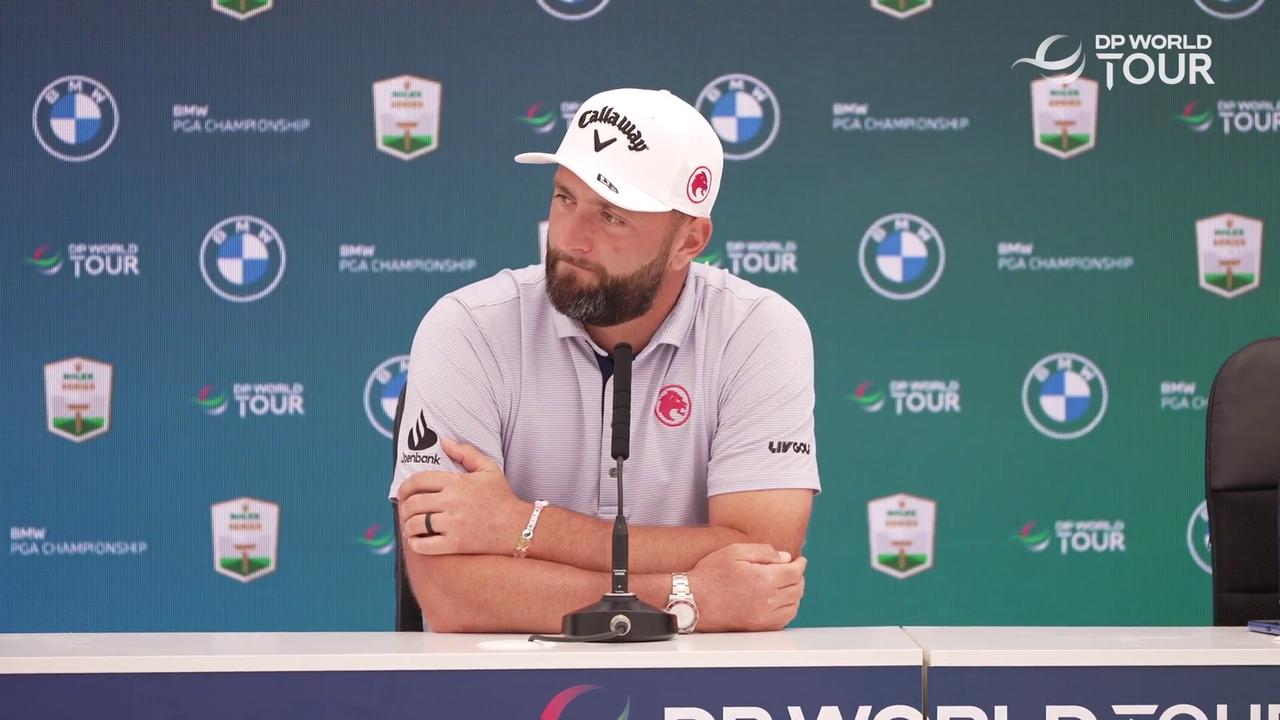 Video thumbnail for Jon Rahm makes clear where he stands with LIV Golf