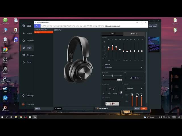Video thumbnail for How To Change Gain Level On Steelseries Arctis Nova Pro Wireless
