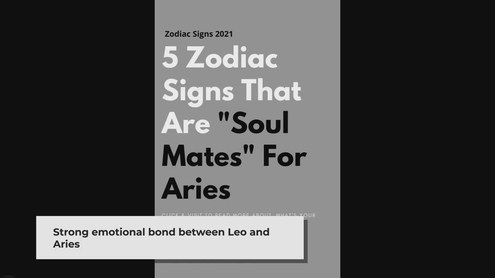 Video thumbnail for 5 Zodiac Signs That Are “Soul Mates” For Aries