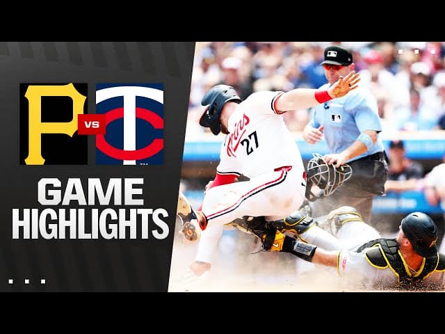 Video thumbnail for Pittsburgh Pirates at Minnesota Twins Full-Game Highlights! | 07/12/2025
