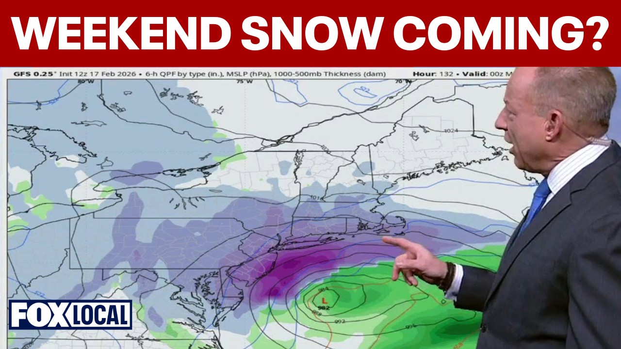 Video thumbnail for Another winter storm coming to NY?