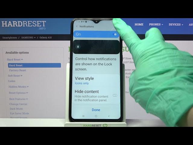 Video thumbnail for How do I put a screen lock on SAMSUNG Galaxy A10