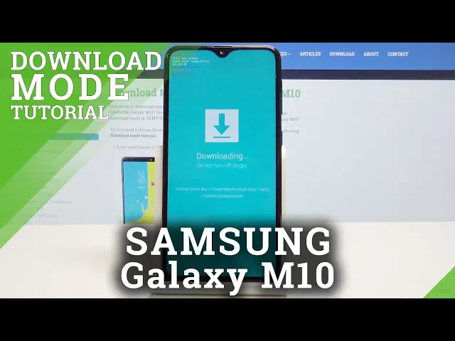 Video thumbnail for How to Enable Download Mode in SAMSUNG Galaxy M10 – Exit Download Mode
