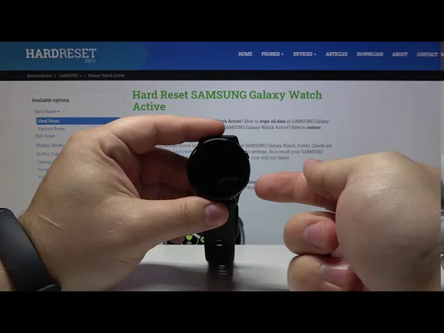 Video thumbnail for How to Soft Reset SAMSUNG Galaxy Watch Active – Fix Frozen Device