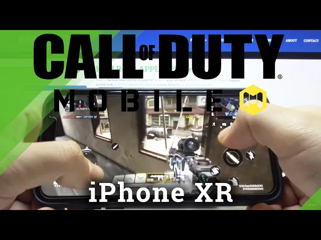 Video thumbnail for Apple iPhone XR - Call Of Duty Game Test