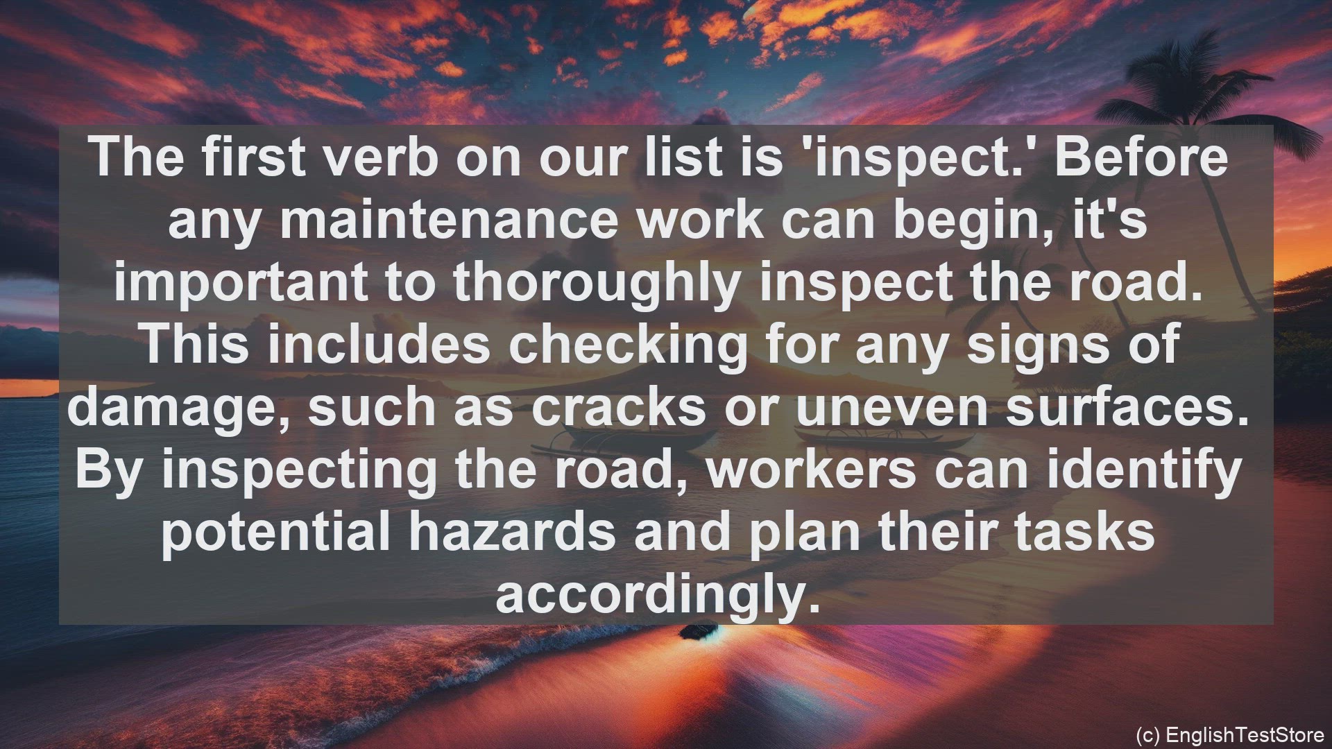 'Video thumbnail for Top 10 English Verbs for Highway Maintenance Worker'