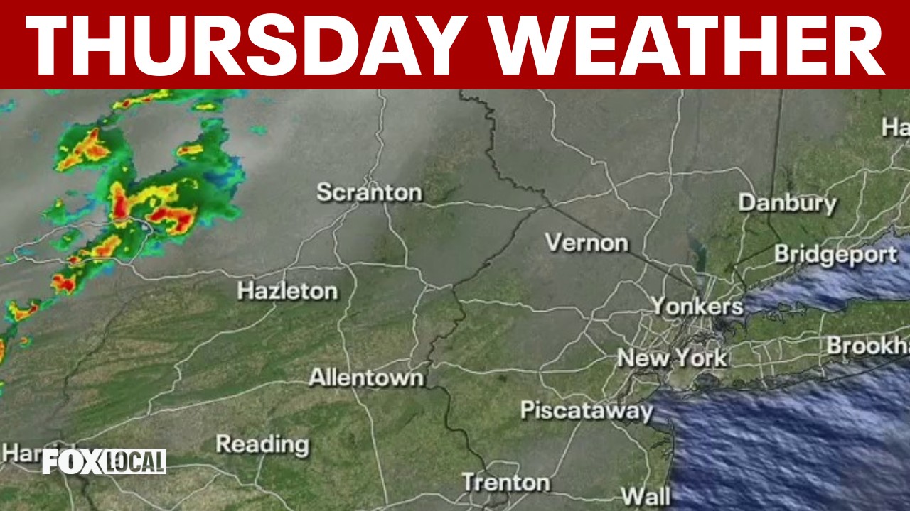 Video thumbnail for NYC weather: Warm and humid Thursday with afternoon showers expected