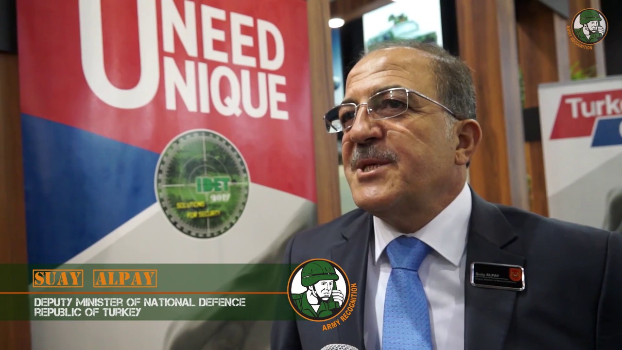 Video thumbnail for IDET 2017 Turkey Turkish defense industry fair Brno Czech Republic military equipment