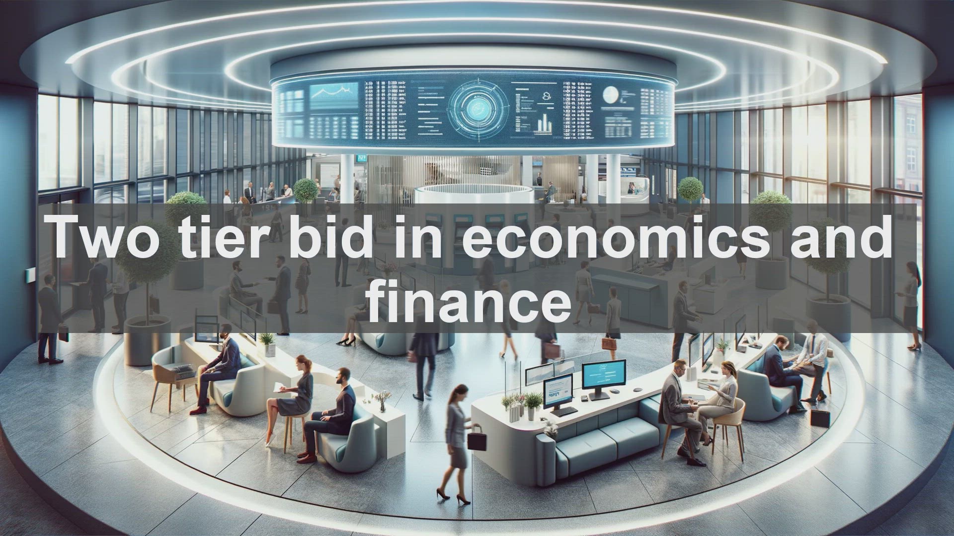 'Video thumbnail for Two tier bid in economics and finance'