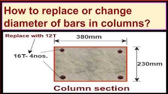 'Video thumbnail for How to replace or change the diameter of bars in columns?'