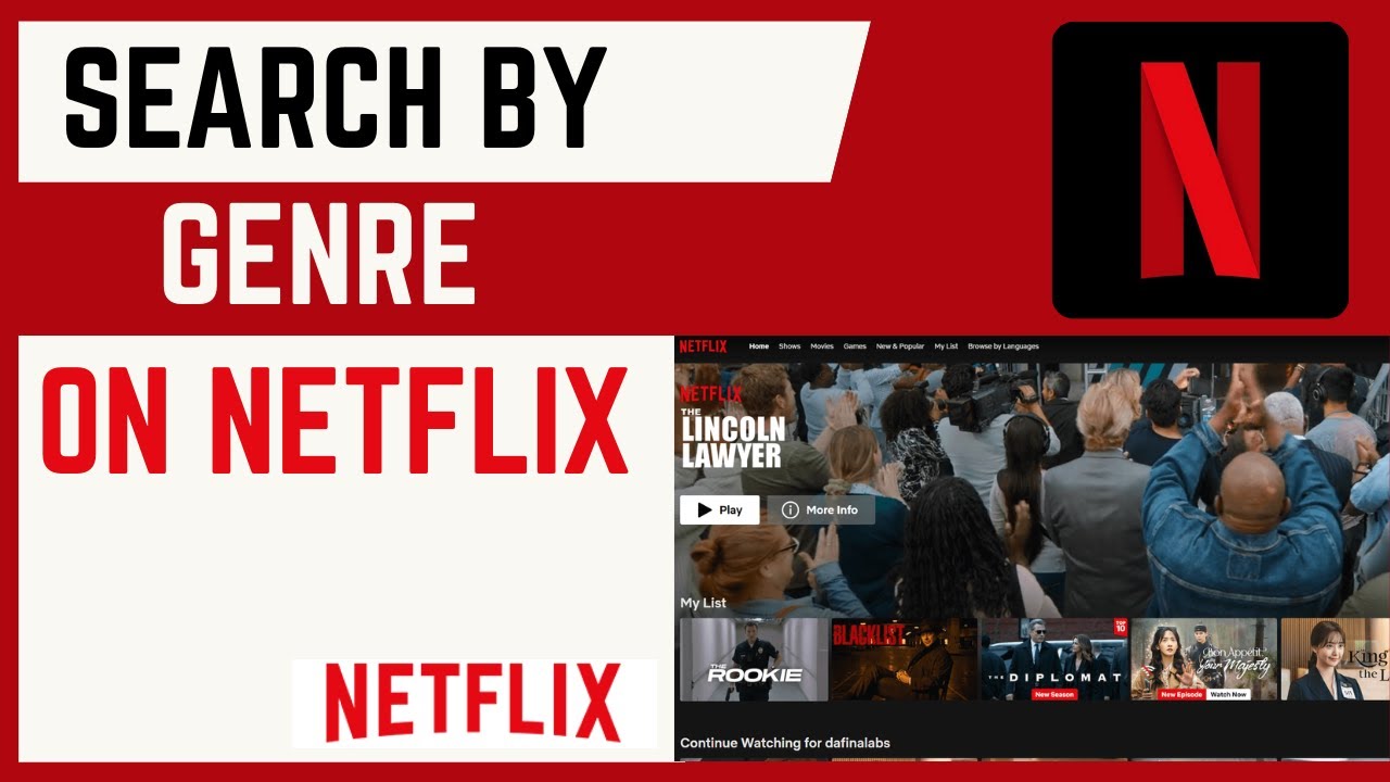 Video thumbnail for How To Search For Movies And TV Shows By Genre On Netflix Account