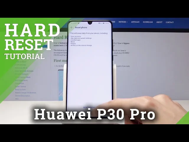 Video thumbnail for How to Hard Reset Huawei P30 Pro - Factory Reset