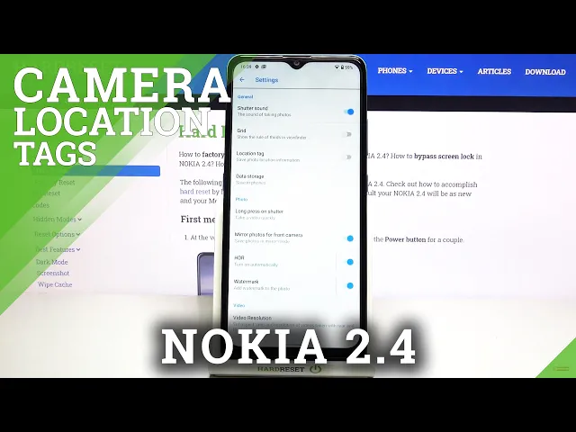 Video thumbnail for How to Add Camera Location Tags in NOKIA 2.4 – Geolocation Label